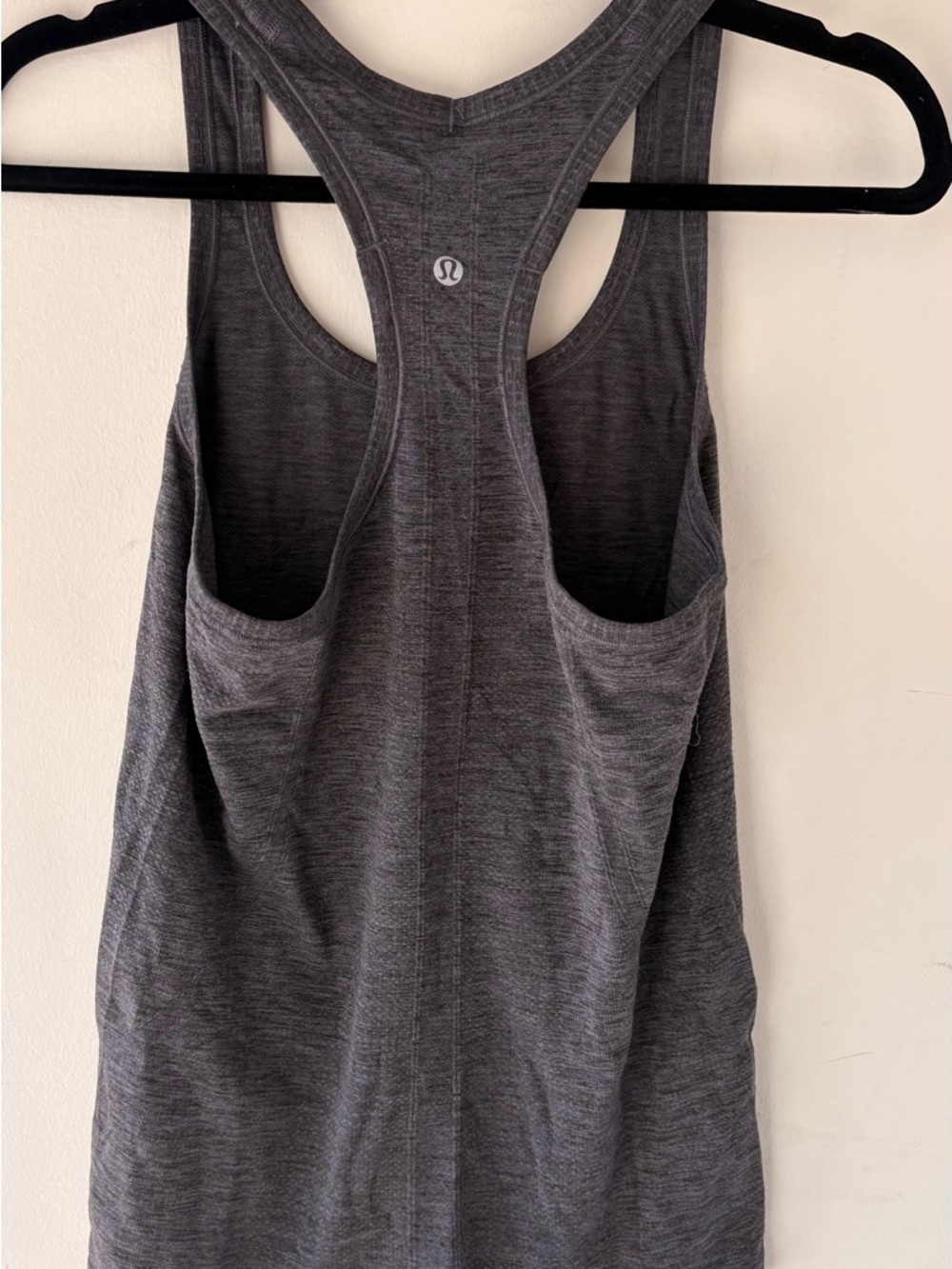 lululemon athletica Dark Heather Grey Racerback Tank